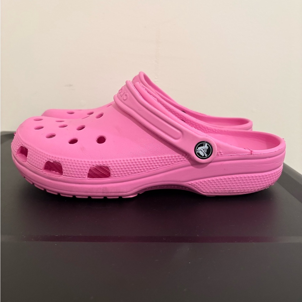 Pink Classic Crocs